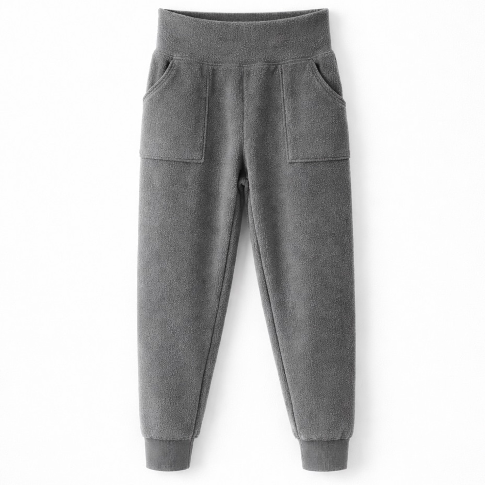 Abercrombie Kids Charcoal Fleece Joggers